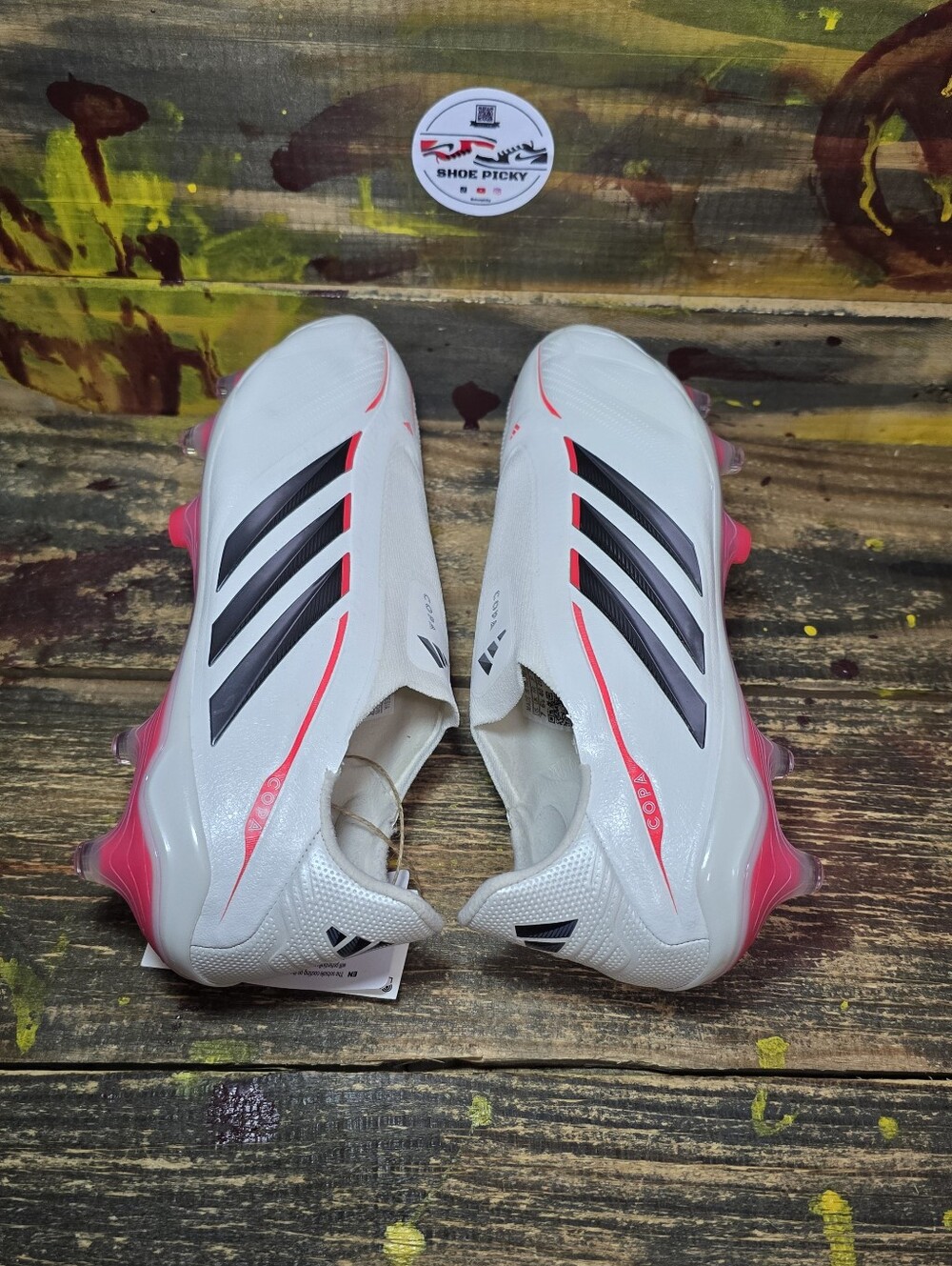 New Adidas Copa Pure 4 Elite Laceless FG Size 9.5 Men Soccer Cleats JS4208 - Picture 4 of 8
